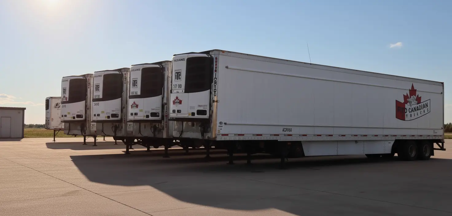 Professional Indo Canadian Carriers refrigerated fleet serving Canada and USA since 2014
